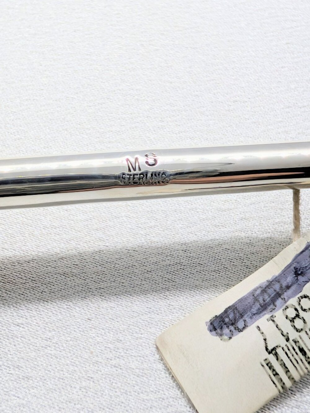 NEW handmade sterling silver baby rattle - Picture 4 of 11